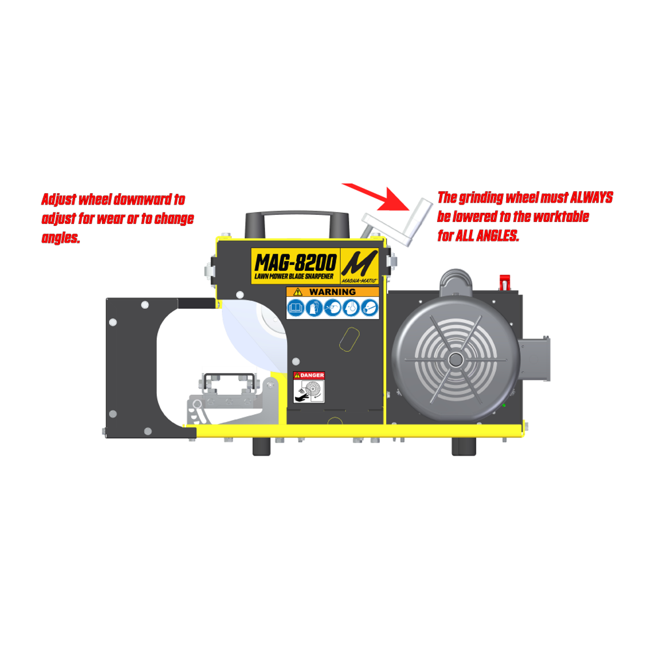 Modular Worktable System for 8200 Series Blade Sharpeners image number null