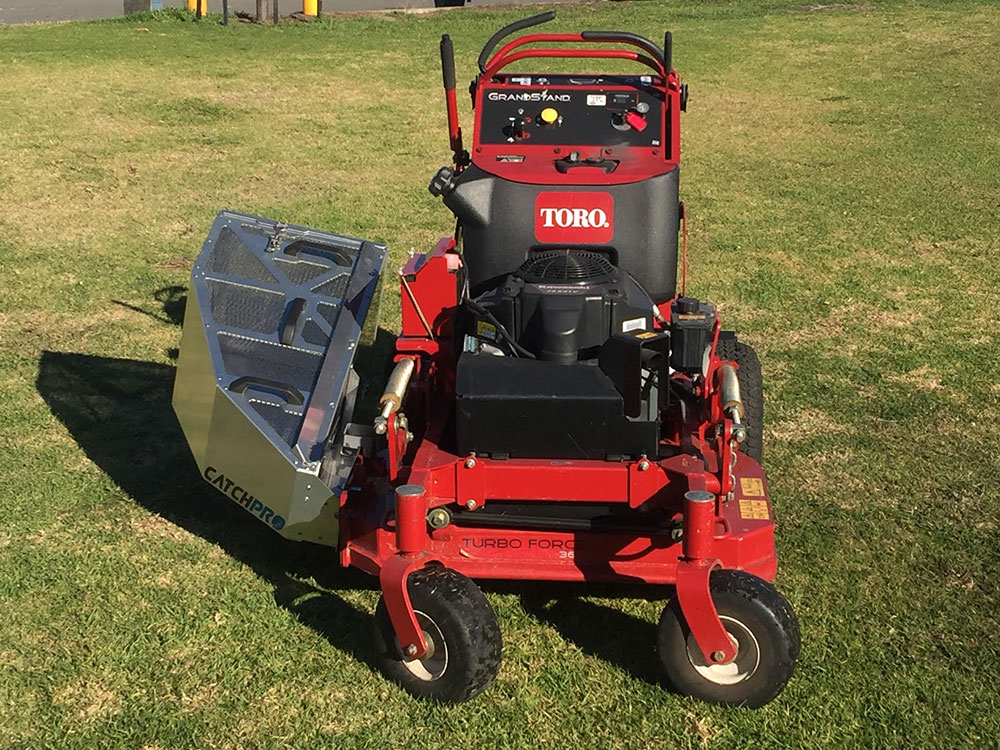 Aluminum Bagger Grass Catcher with MB S2 Mounting Bracket